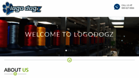 What Logodogz.com website looked like in 2018 (6 years ago)