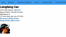 What Llcao.net website looked like in 2018 (6 years ago)
