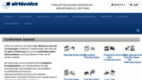 What Luftschleieranlagen.net website looked like in 2018 (7 years ago)