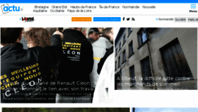 What Lejournaldelbeuf.fr website looked like in 2018 (6 years ago)