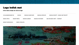 What Lagaindiskmat.se website looked like in 2018 (6 years ago)