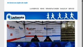 What Laufservice-jena.de website looked like in 2018 (6 years ago)