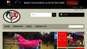 What Lovemyhorse.com.au website looked like in 2018 (6 years ago)