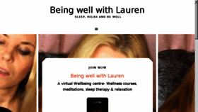What Laurenostrowskifenton.com website looked like in 2018 (6 years ago)