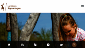 What Landkreis-sigmaringen.de website looked like in 2018 (7 years ago)