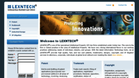 What Lexntech.com website looked like in 2018 (6 years ago)