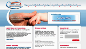 What Labclinicas.com.br website looked like in 2018 (6 years ago)