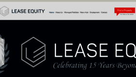 What Lease-equity.com.au website looked like in 2018 (6 years ago)