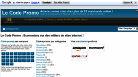 What Le-code-promo.fr website looked like in 2018 (6 years ago)