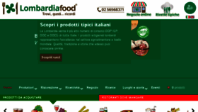 What Lombardiafood.it website looked like in 2018 (8 years ago)