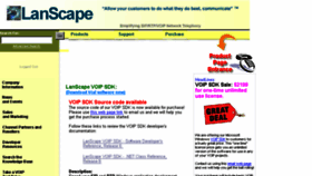 What Lanscapecorp.com website looked like in 2018 (6 years ago)