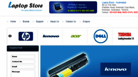 What Laptopbatteryinhyderabad.com website looked like in 2018 (6 years ago)