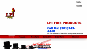 What Lpifire.com website looked like in 2018 (5 years ago)