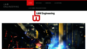 What Lweng.com website looked like in 2018 (6 years ago)