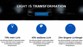 What Lightistransformation.com website looked like in 2018 (6 years ago)