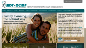 What Ladycomp.com.au website looked like in 2018 (6 years ago)