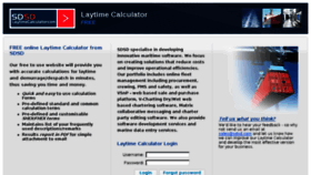 What Laytimecalculator.com website looked like in 2018 (6 years ago)