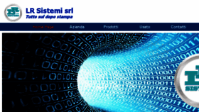 What Lrsistemi.com website looked like in 2018 (6 years ago)