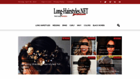 What Long-hairstyles.net website looked like in 2018 (6 years ago)