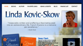 What Lindakovicskow.com website looked like in 2018 (6 years ago)