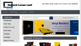 What Looseleaf.com website looked like in 2018 (6 years ago)
