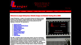 What Langerent.com website looked like in 2018 (6 years ago)