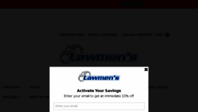 What Lawmens.com website looked like in 2018 (6 years ago)