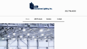 What Ledili.com website looked like in 2018 (5 years ago)
