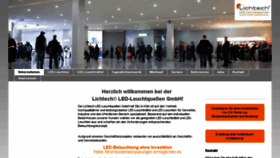 What Lichtech-led.de website looked like in 2018 (5 years ago)