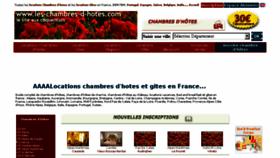 What Les-chambres-d-hotes.com website looked like in 2018 (6 years ago)