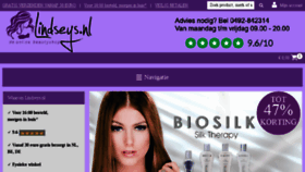 What Lindseys.nl website looked like in 2018 (6 years ago)