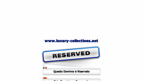 What Luxury-collections.net website looked like in 2018 (6 years ago)