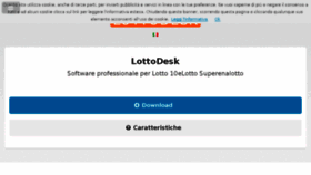What Lottodesk.it website looked like in 2018 (6 years ago)