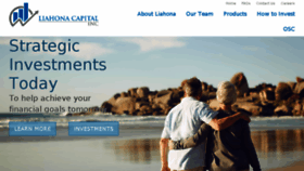 What Liahona.ca website looked like in 2018 (6 years ago)