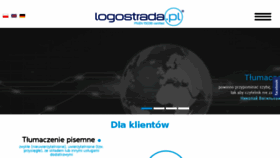 What Logostrada.pl website looked like in 2018 (7 years ago)