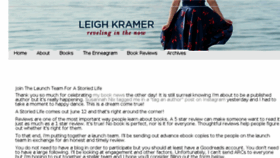 What Leighkramer.com website looked like in 2018 (5 years ago)