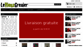 What Le-vieux-grenier.fr website looked like in 2018 (5 years ago)
