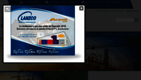 What Lanzco.cl website looked like in 2018 (7 years ago)