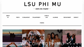 What Lsuphimu.com website looked like in 2018 (6 years ago)
