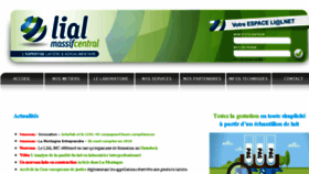 What Lial-mc.asso.fr website looked like in 2018 (6 years ago)