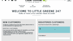 What Littlegreene247.com website looked like in 2018 (6 years ago)