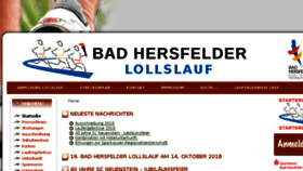 What Lollslauf.de website looked like in 2018 (5 years ago)