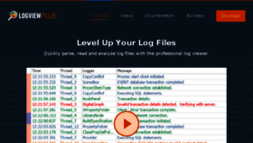 What Logviewerplus.com website looked like in 2018 (5 years ago)