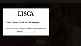 What Lisca.mk website looked like in 2018 (6 years ago)