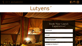 What Lutyensresort.com website looked like in 2018 (6 years ago)