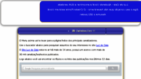 What Luzdegaia.net website looked like in 2018 (5 years ago)