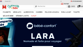 What Larmoiredebebe.lu website looked like in 2018 (6 years ago)