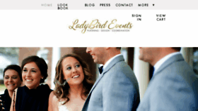 What Ladybirdeve.com website looked like in 2018 (6 years ago)