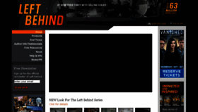 What Leftbehind.com website looked like in 2018 (5 years ago)