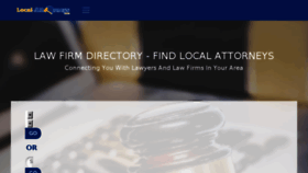 What Local-attorneys.com website looked like in 2018 (5 years ago)